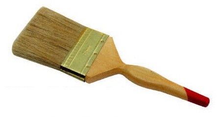 Синтетическая волокна щетка для краски с щеткой 6-дюймовая длина ручки для требований клиента