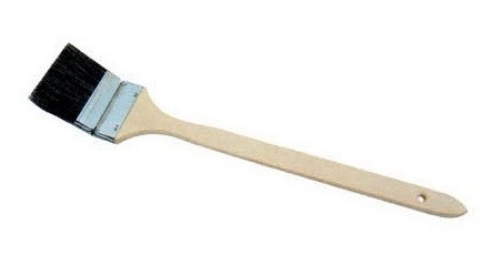 Радиаторная кисть с натуральной короткой щетиной 2" 3"